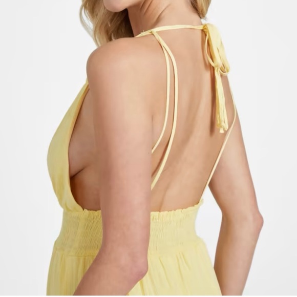 Guess Slit Front Maxi Dress. - Picture 3 of 4